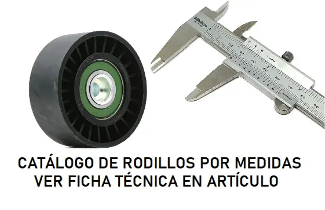 RODILLOS TENSORES POR MEDIDAS