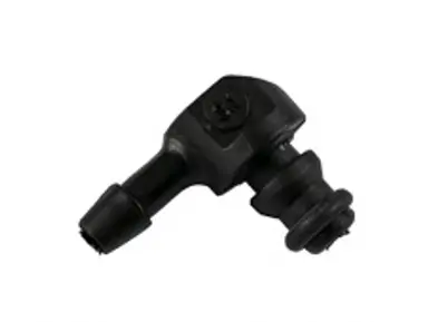 CODO TUBO 4MM COMMON RAIL PLASTICO