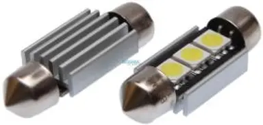 12V 3XSMD 5050 LED SV8,5 WHITE 13X3