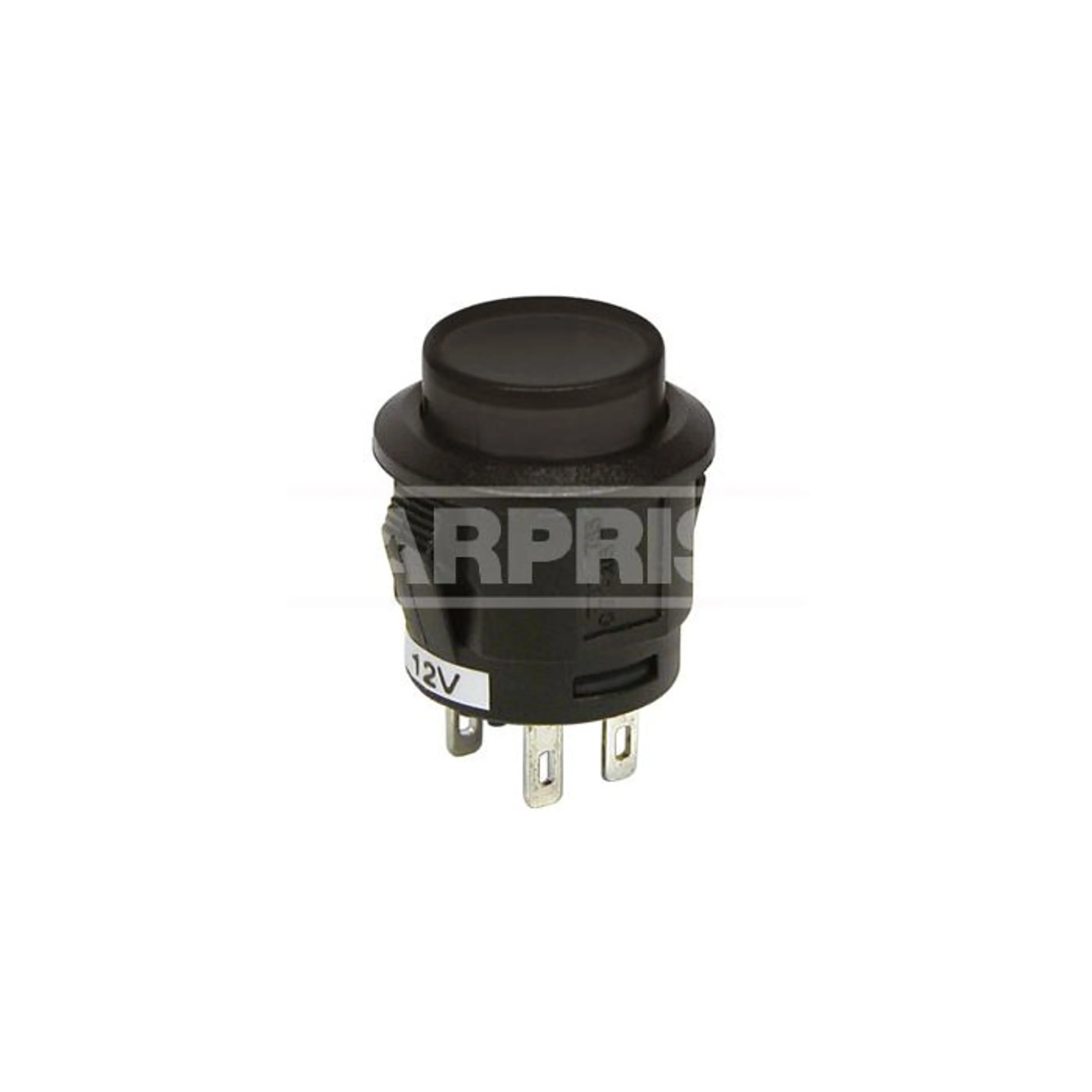 PULSADOR NEGRO12V 20