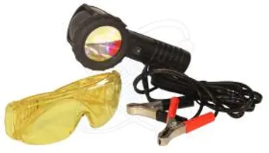 LAMPARA U.V. 12 V. PINZAS + GAFAS