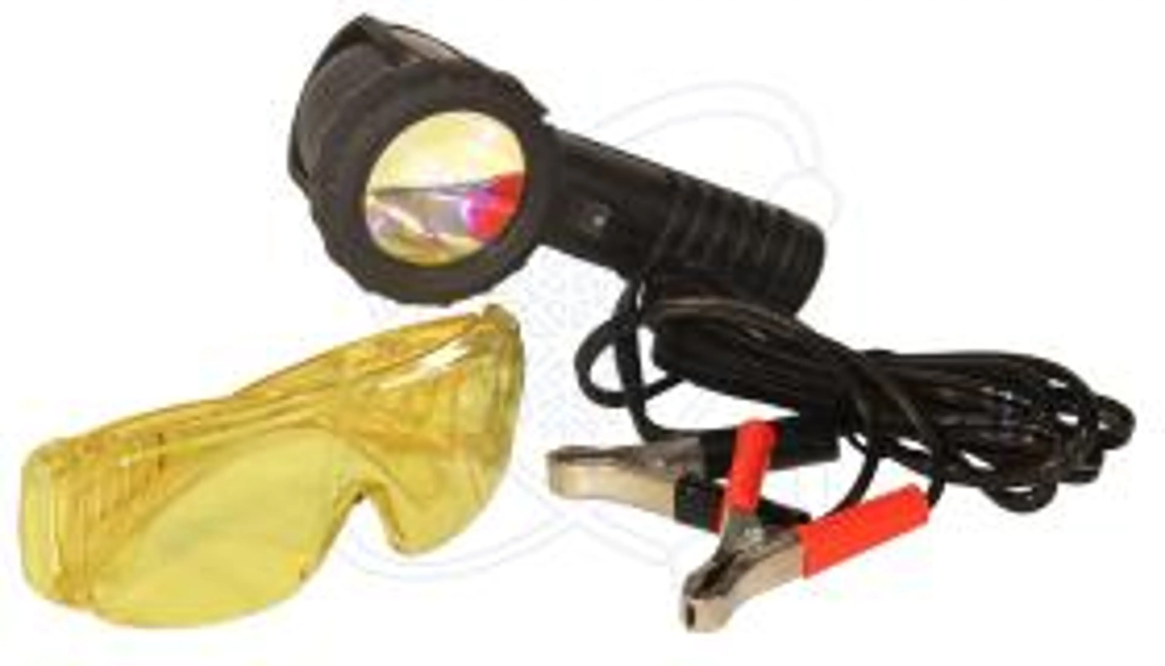 LAMPARA U.V. 12 V. PINZAS + GAFAS