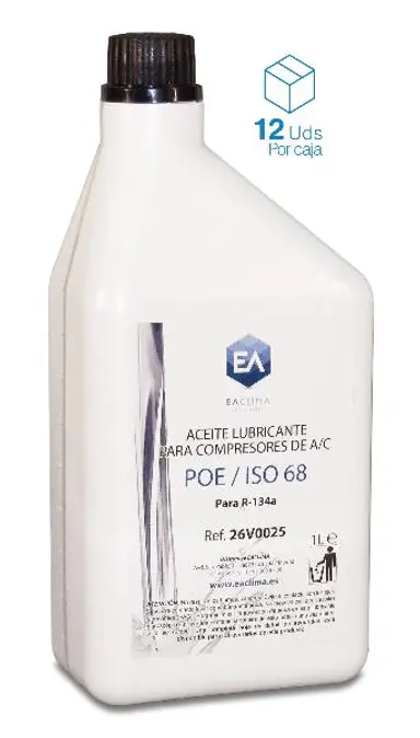 ACEITE COMPRESOR R-134A POE 68ST (