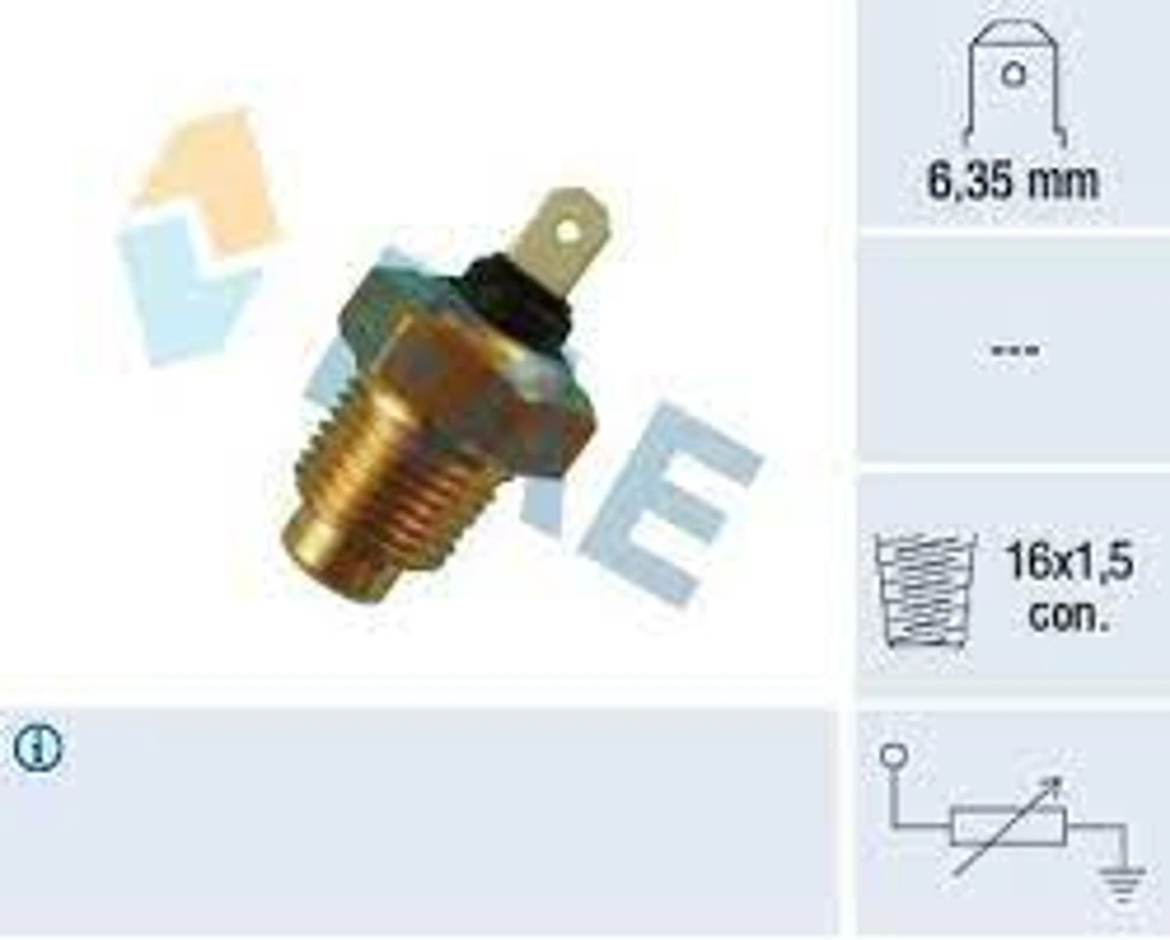 TERMO-RESISTENCIA 16X1.5 CONICO