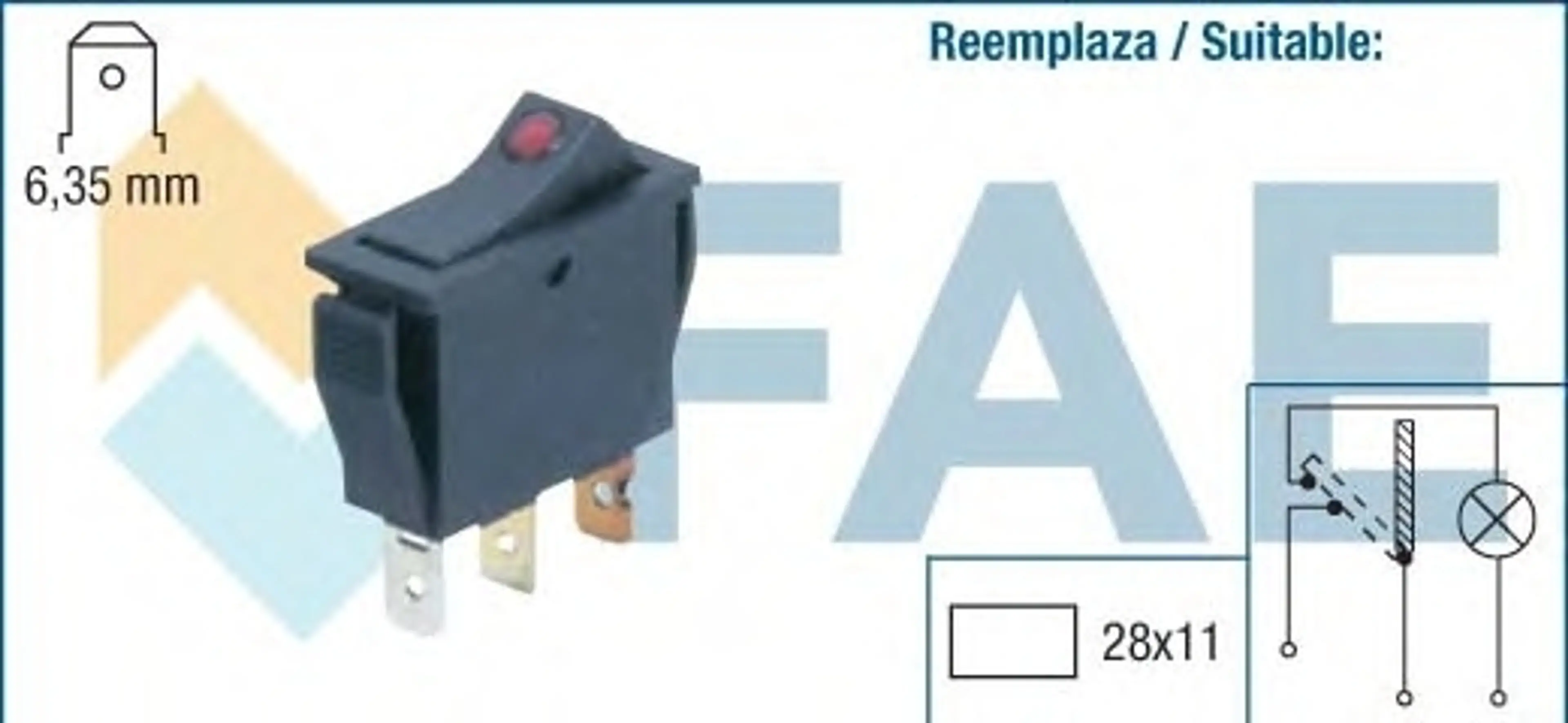 INTERRUPTOR CON LUZ