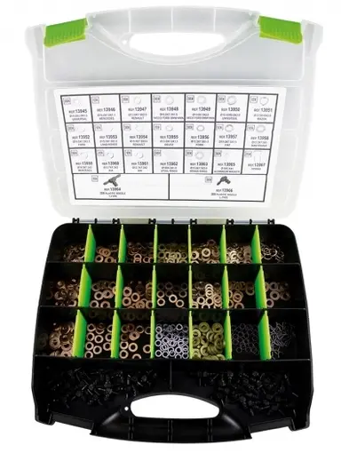 ESTUCHE ARANDELAS COBRE INY.551 PIE