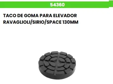 TACO GOMA RAVAGLIOLI 130MM