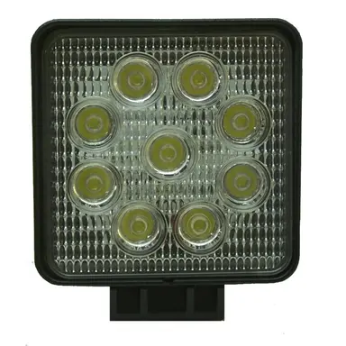 FOCO TRABAJO CUADRADO 60V 27W 9LED