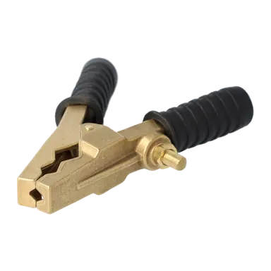 PINZA DE LATON NEGRA COCODRILO