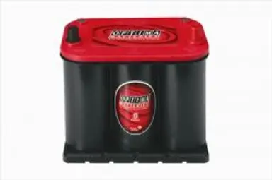 BATERIA ROJA 44 AH ARRANQUE DCHA.