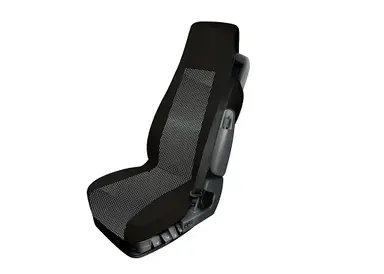 FUNDA ASIENTO CAMION GRIS/NEGRO MOD