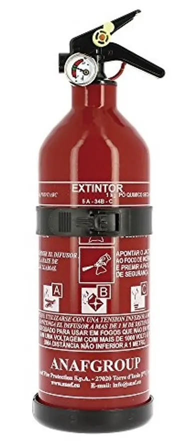 EXTINTOR EMERGENCIA 2KGR.CON POLVO 