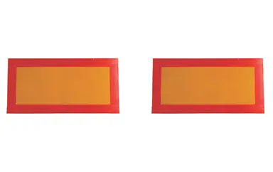 PLACA VEHICULO LARGO ALUMINIO