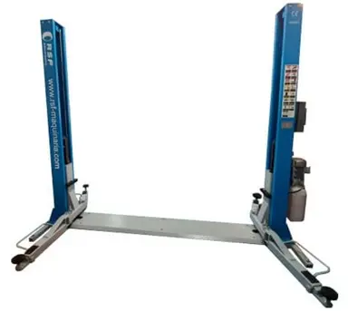 ELEVADOR 2 COLUMNAS CON BASE 4000KG