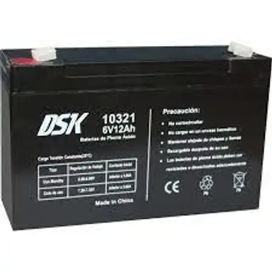 6V 12AH DSK BATERÍA PLOMO ACIDO
