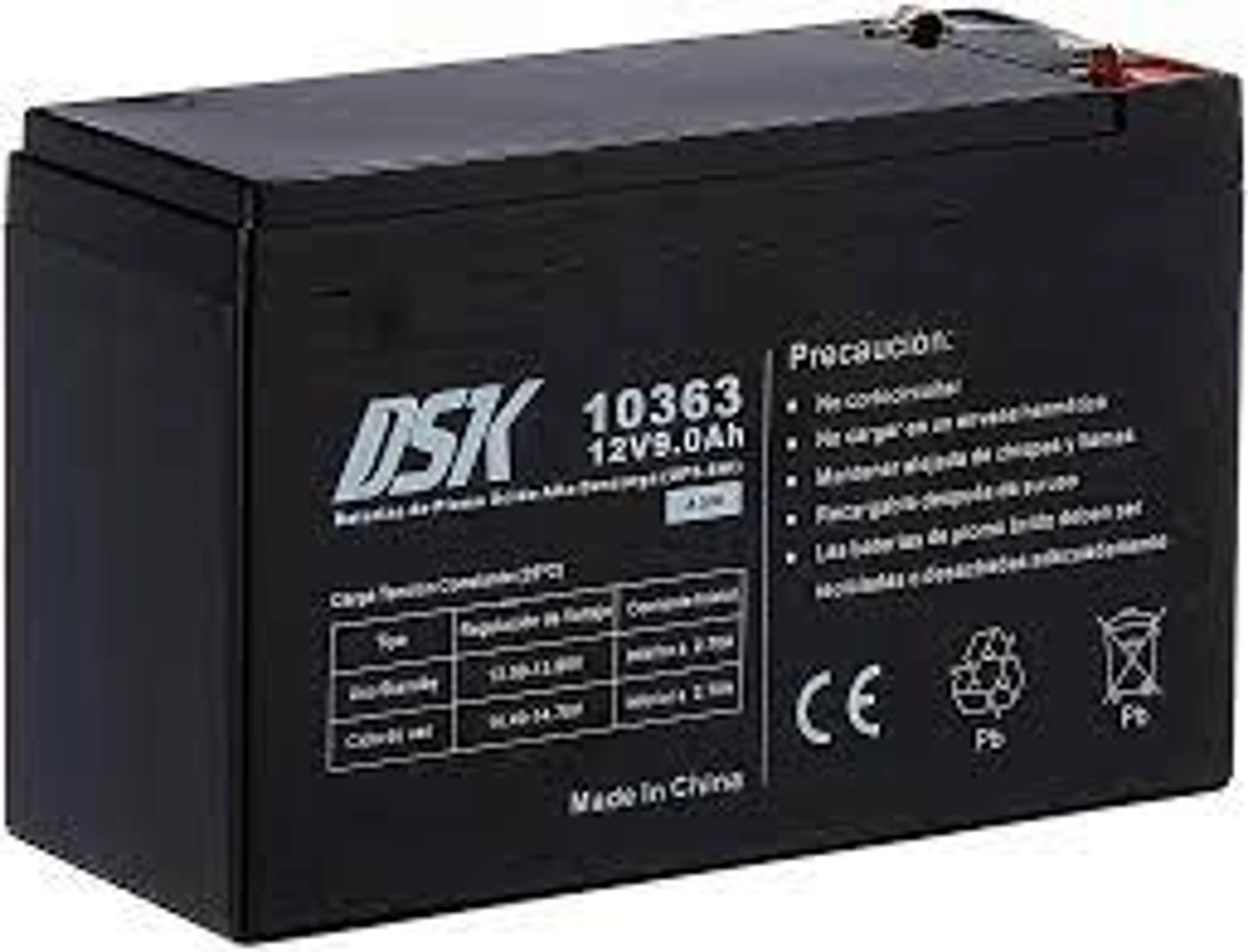 12V 9AH BATPLOMO UPS-SAI DEEP CICLE