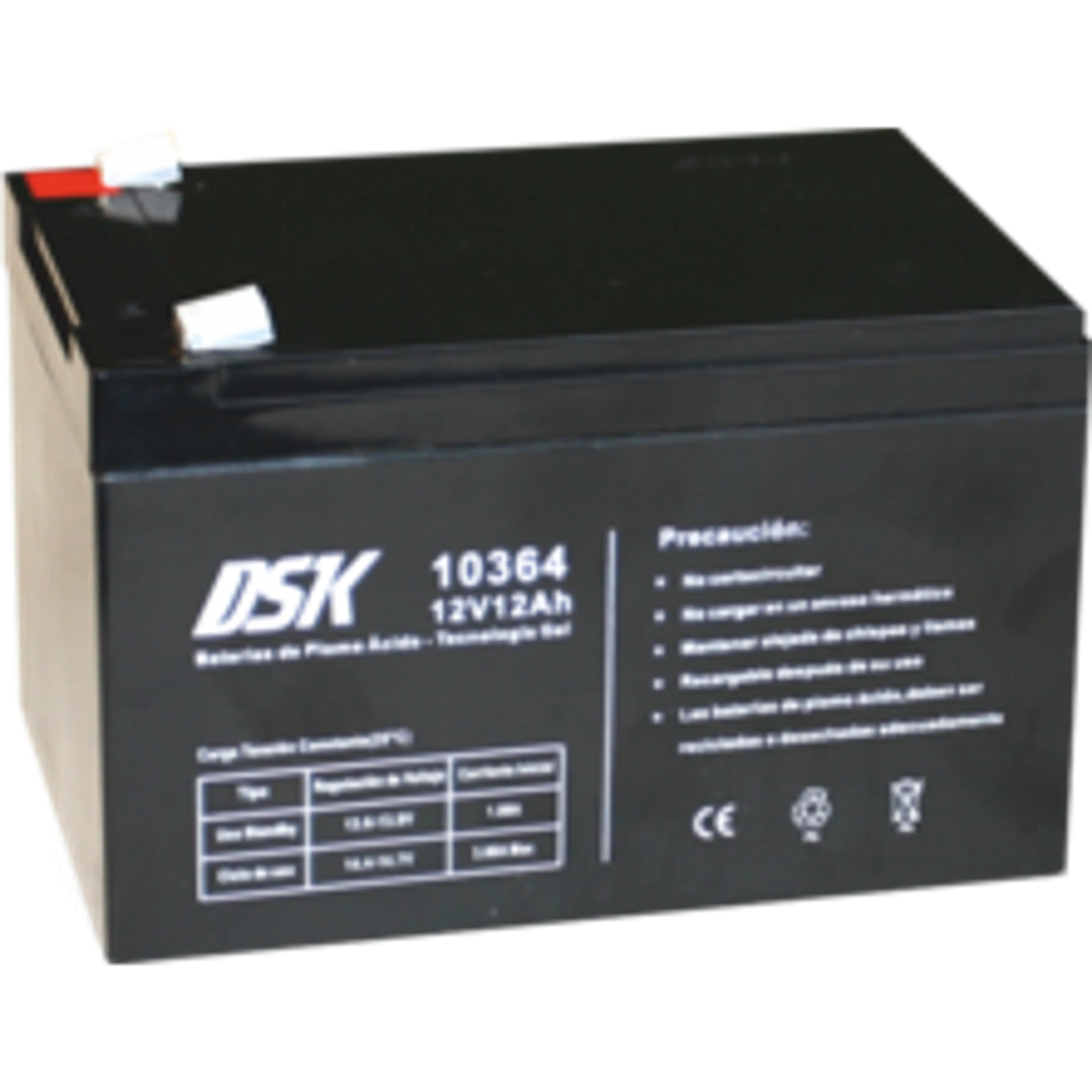 12V 12AH DSK BATERÍA GEL