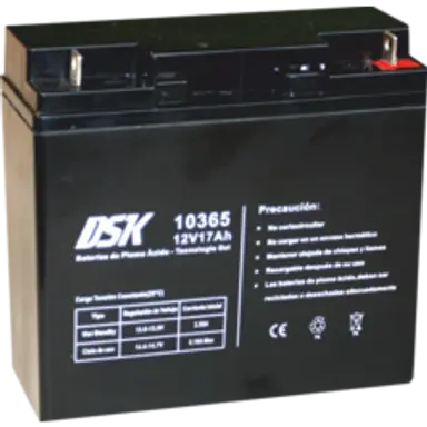 12V 17AH DSK BATGEL GOLF MINUSVALID