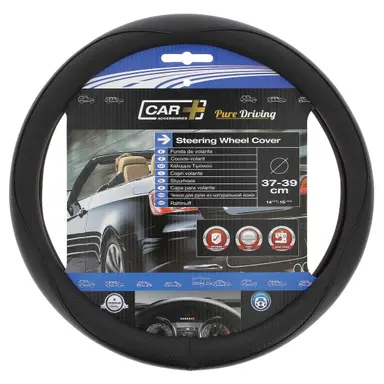 FUNDA DE VOLANTE NEGRA "TOURER" BLA